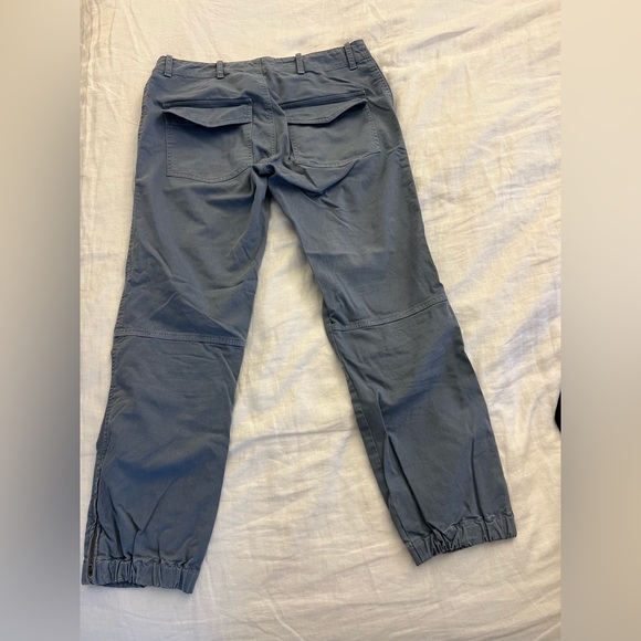 Nili Lotan Cropped Military Pants - Light Blue size 4 - Picture 3 of 4